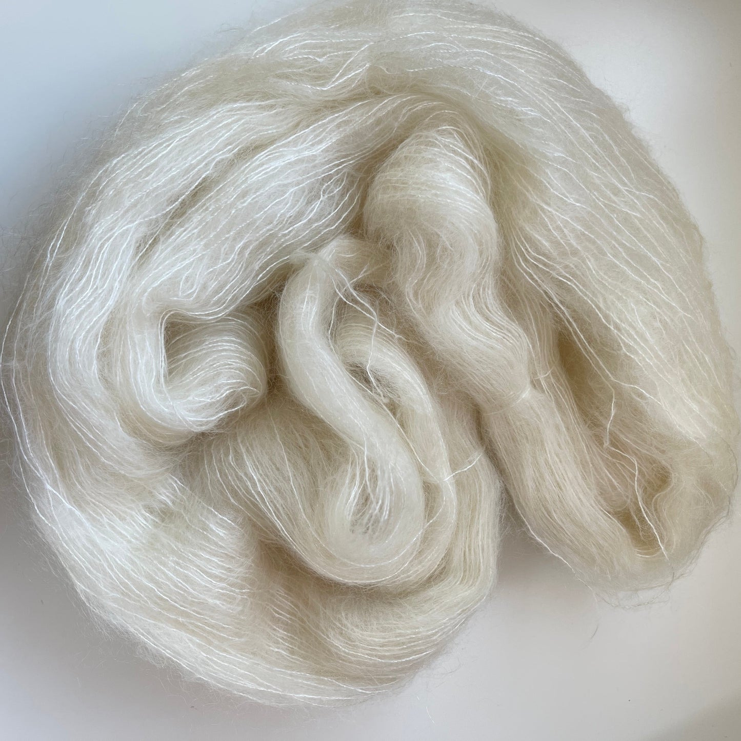 Tynn mohair silke - 75% mohair/25% silke, 420 m (5-pk)